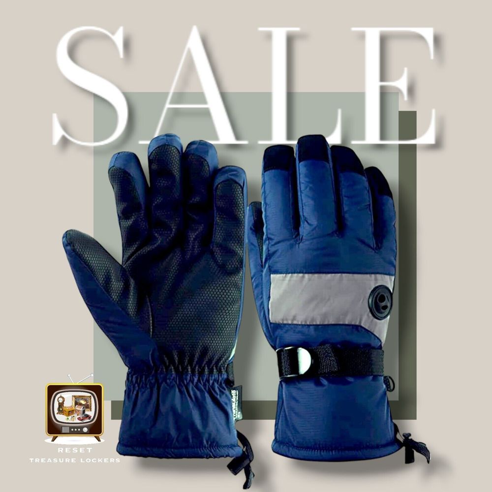 HIGHLOONG Kids Waterproof Ski Snowboard Gloves Mittens Thinsulate Lined NEW